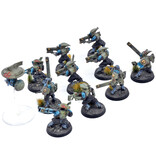 Games Workshop TAU EMPIRE 11 Pathfinder Team With Drones #2 WELL PAINTED Warhammer 40K
