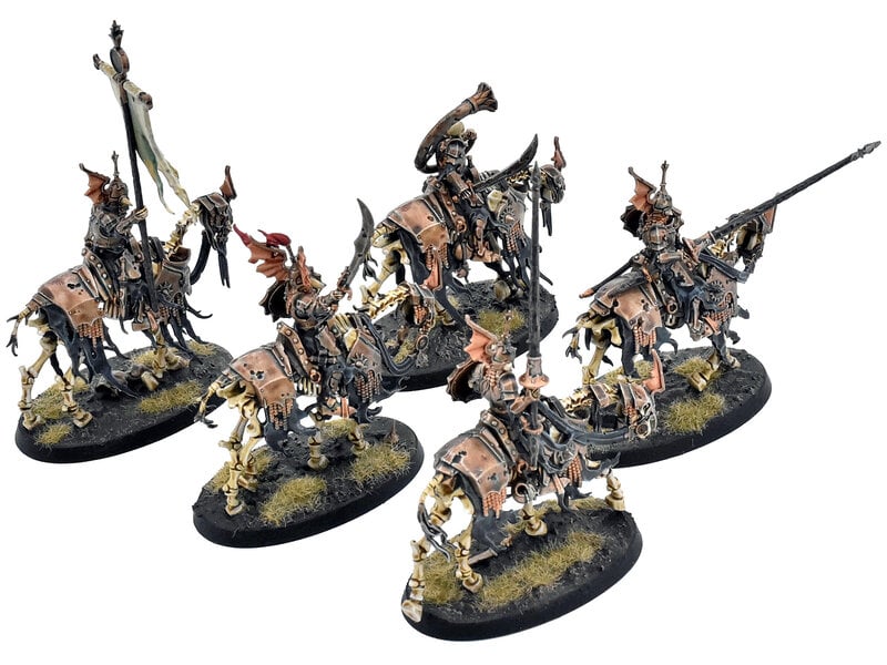 Games Workshop SOULBLIGHT GRAVELORDS 5 Barrow Knights #1 COMMISSION PRO PAINTED Sigmar