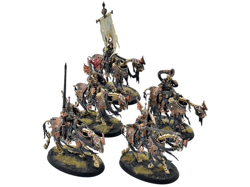 Games Workshop SOULBLIGHT GRAVELORDS 5 Barrow Knights #1 COMMISSION PRO PAINTED Sigmar