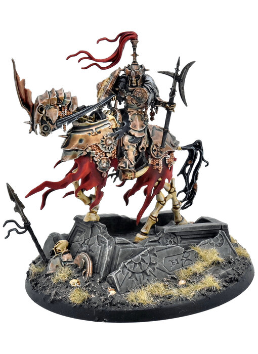 SOULBLIGHT GRAVELORDS Wight King on Skeletal Steed #1 COMMISSION PRO PAINTED