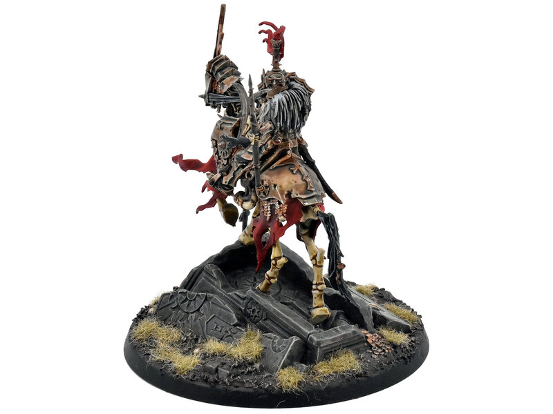 Games Workshop SOULBLIGHT GRAVELORDS Wight King on Skeletal Steed #1 COMMISSION PRO PAINTED