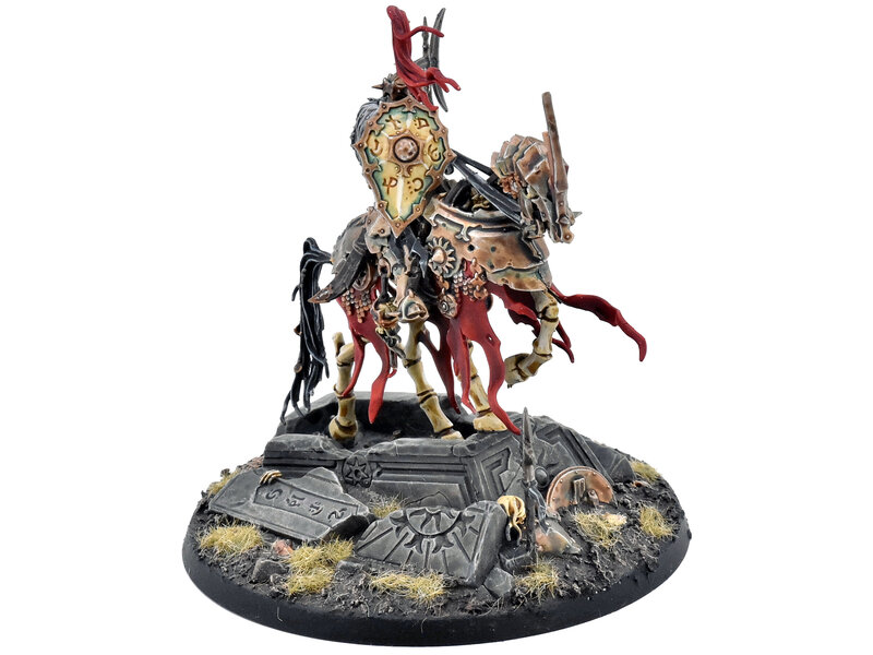 Games Workshop SOULBLIGHT GRAVELORDS Wight King on Skeletal Steed #1 COMMISSION PRO PAINTED