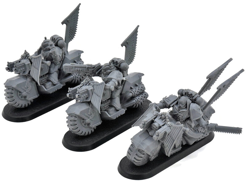 Games Workshop DARK ANGELS 3 Ravenwing Bike Squadron #1 Warhammer 40K