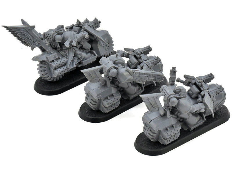 Games Workshop DARK ANGELS 3 Ravenwing Bike Squadron #1 Warhammer 40K