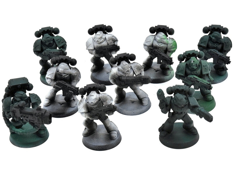 Games Workshop DARK ANGELS 10 Tactical Marines Squad #1 Warhammer 40K