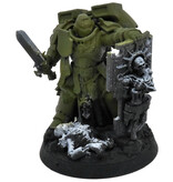 Games Workshop SPACE MARINES Captain With Relic Shield #1 Warhammer 40K