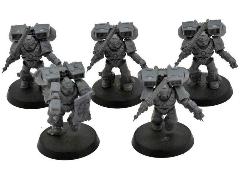 Games Workshop SPACE MARINES 5 Vanguard Veteran Squad #1 Warhammer 40K