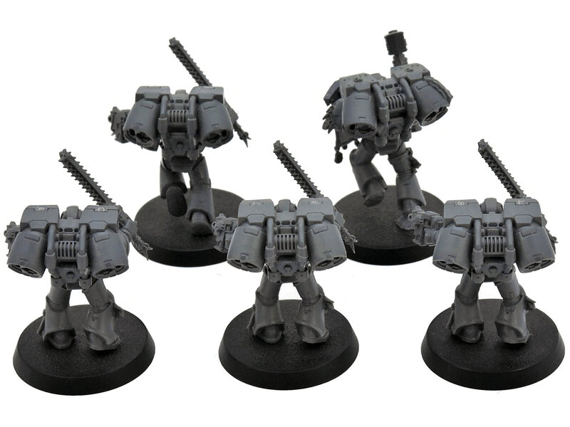 Games Workshop SPACE MARINES 5 Vanguard Veteran Squad #1 Warhammer 40K