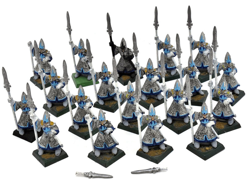 Games Workshop HIGH ELVES 19 Spearmen #1 Warhammer Fantasy