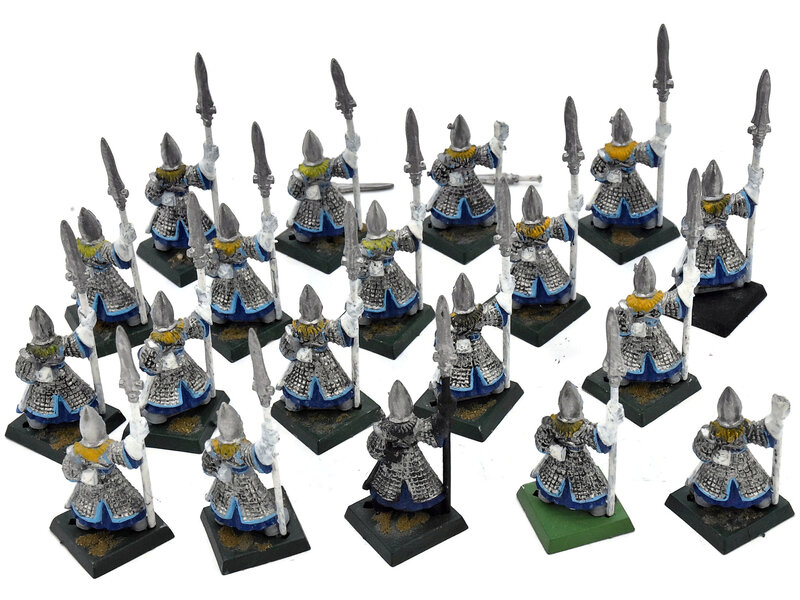Games Workshop HIGH ELVES 19 Spearmen #1 Warhammer Fantasy