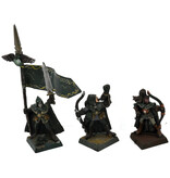 Games Workshop WOOD ELVES 3 Archers Command #1 METAL Warhammer Fantasy