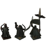 Games Workshop WOOD ELVES 3 Archers Command #1 METAL Warhammer Fantasy