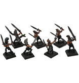 Games Workshop WOOD ELVES 7 Wardancers #1 METAL Warhammer Fantasy
