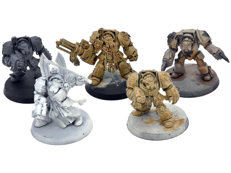 Games Workshop DARK ANGELS 5 Deathwing Terminators #1 Warhammer 40K
