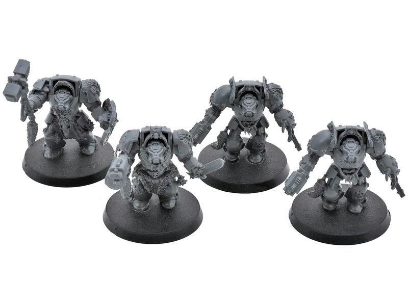 Games Workshop SPACE WOLVES 4 Wolf Guard Terminators #3 Warhammer 40K