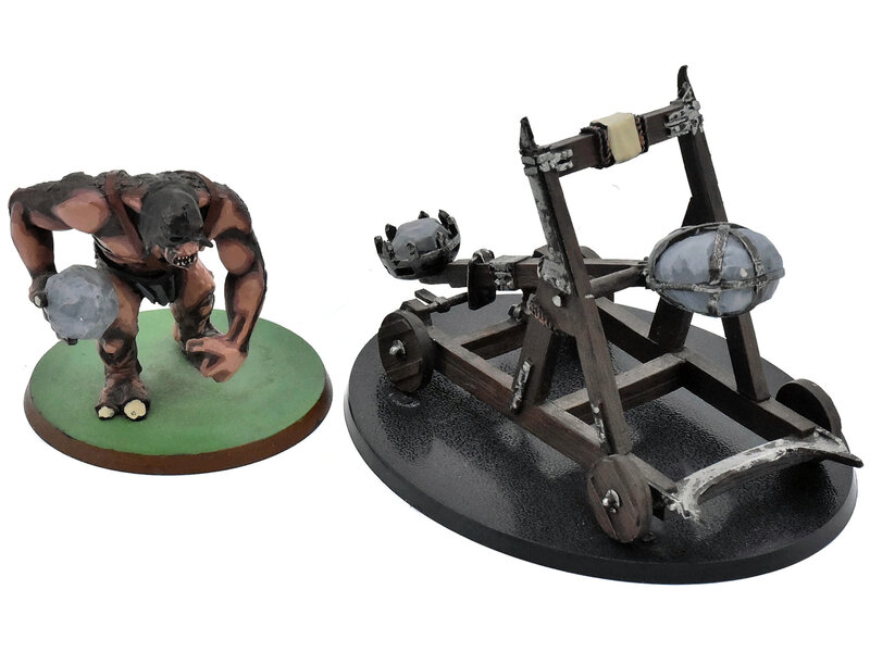 Games Workshop LOTR War Catapult #1 METAL INCOMPLETE Missing Units