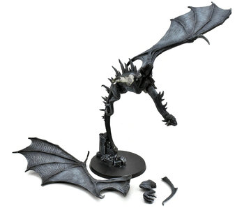 LOTR Ringwraith On Fell Beast #1 METAL Middle Earth Strategy Sword broken