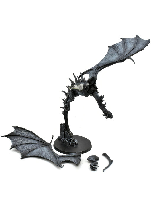 LOTR Ringwraith On Fell Beast #1 METAL Middle Earth Strategy Sword broken