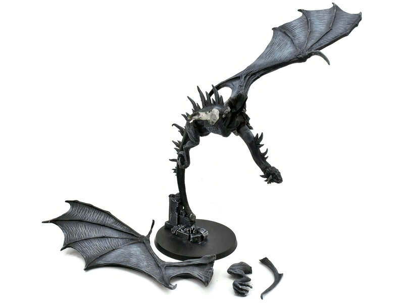 Games Workshop LOTR Ringwraith On Fell Beast #1 METAL Middle Earth Strategy Sword broken