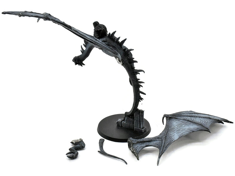 Games Workshop LOTR Ringwraith On Fell Beast #1 METAL Middle Earth Strategy Sword broken