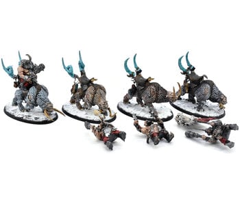 STORMCAST ETERNALS 4 Mournfang Pack #1 WELL PAINTED Warhammer Sigmar