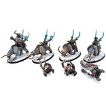 Games Workshop OGOR MAWTRIBES 4 Mournfang Pack #1 WELL PAINTED Warhammer Sigmar