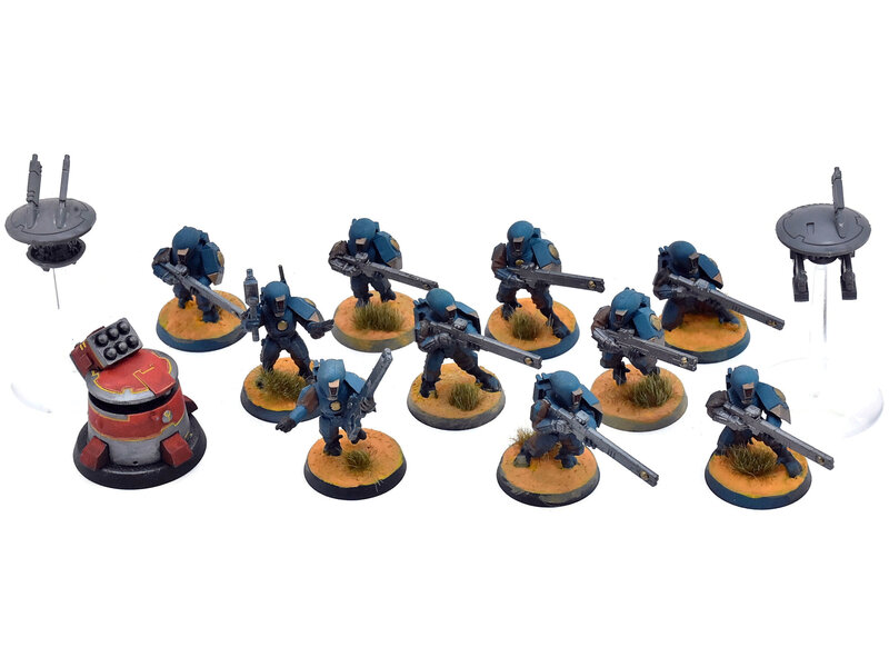 Games Workshop TAU EMPIRE 10 Fire Warriors Strike Team #1 Warhammer 40K