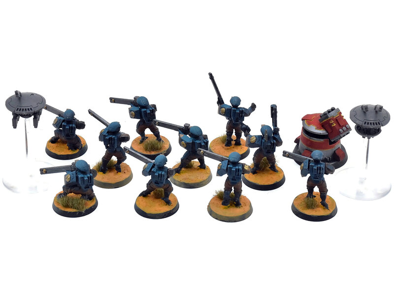 Games Workshop TAU EMPIRE 10 Fire Warriors Strike Team #1 Warhammer 40K