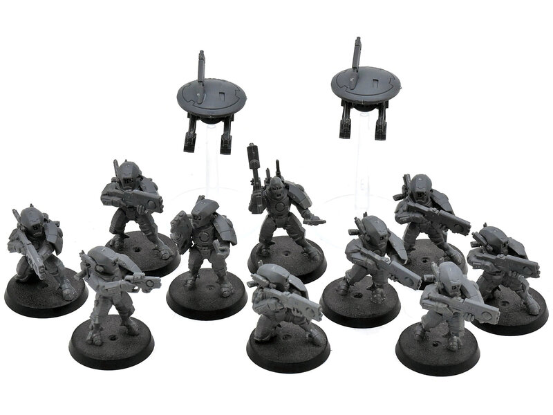 Games Workshop TAU EMPIRE 10 Fire Warriors Breacher Team #1 Warhammer 40K