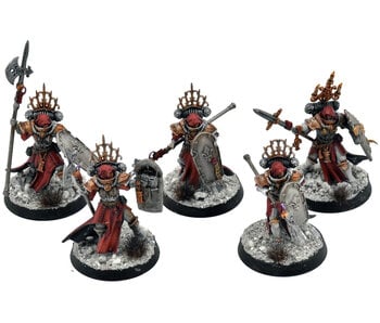 ADEPTA SORORITAS 5 Celestian Sacresants #1 WELL PAINTED Warhammer 40K