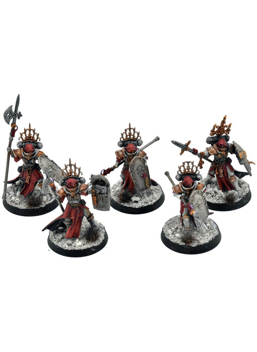 ADEPTA SORORITAS 5 Celestian Sacresants #1 WELL PAINTED Warhammer 40K