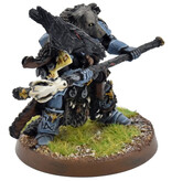 Games Workshop SPACE WOLVES Njal Stormcaller In Terminator Armour #1 METAL WELL PAINTED 40K