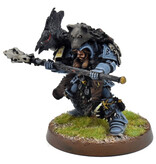 Games Workshop SPACE WOLVES Njal Stormcaller In Terminator Armour #1 METAL WELL PAINTED 40K