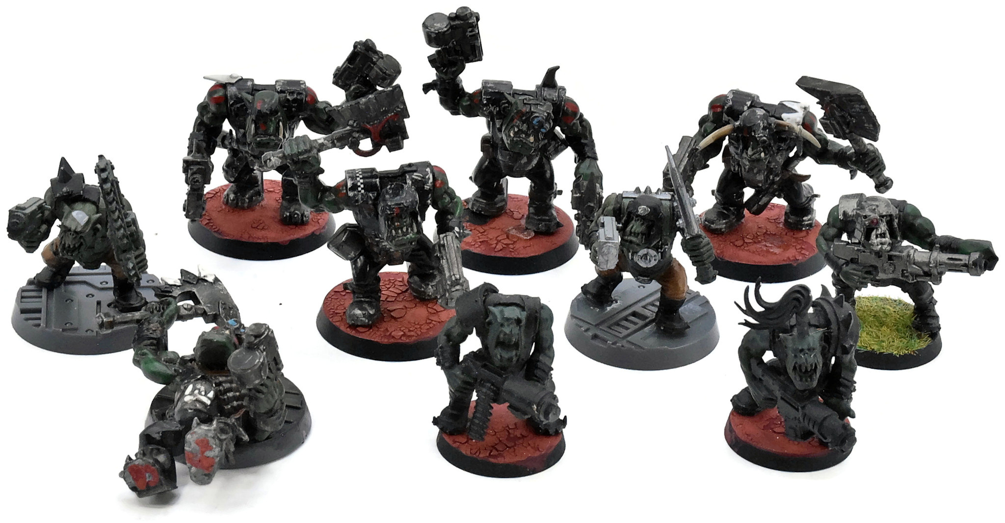 ORKS 10 Ork Boyz #8 Warhammer 40K