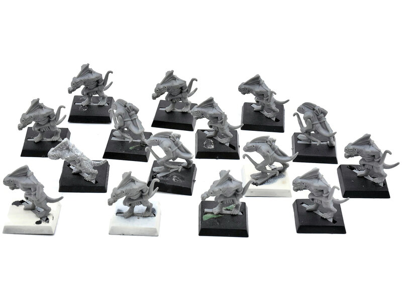 Games Workshop LIZARDMEN 15 Lizardmen With Skink Bow #1 Warhammer Fantasy