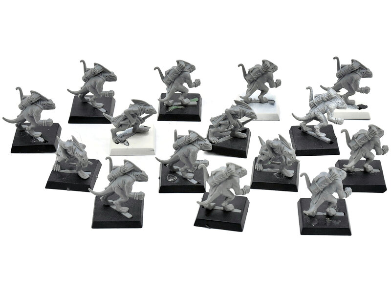 Games Workshop LIZARDMEN 15 Lizardmen With Skink Bow #1 Warhammer Fantasy