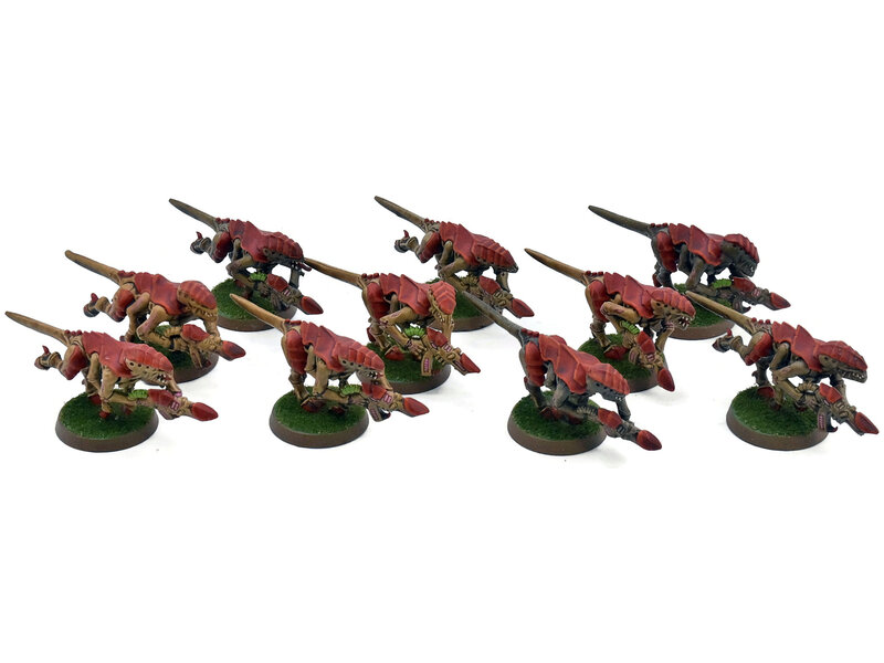 Games Workshop TYRANIDS 10 Termagants #11 Warhammer 40K WELL PAINTED