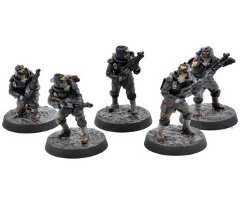 ASTRA MILITARUM 5 Krieg Infantry #1 WELL PAINTED Warhammer 40K