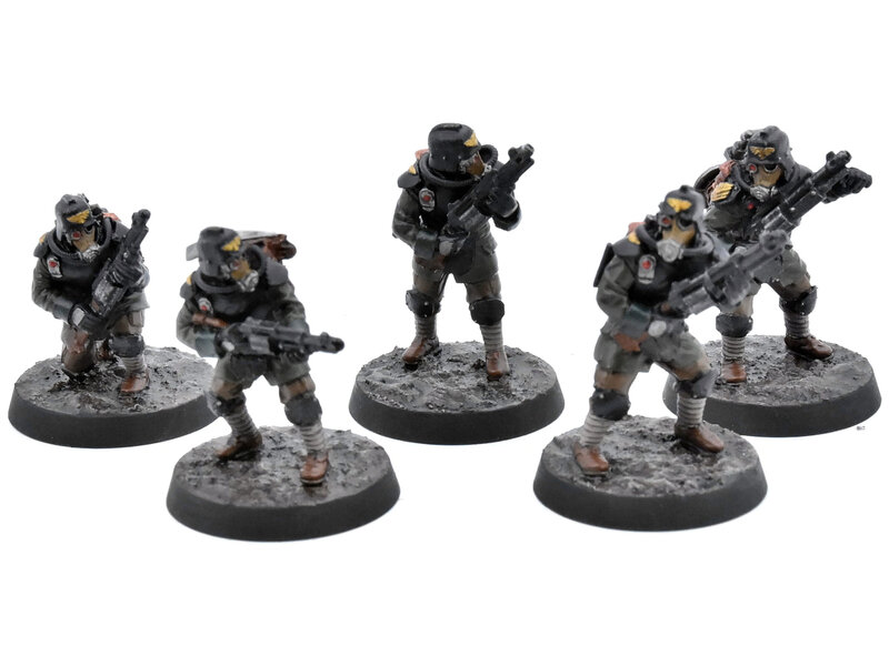 Games Workshop ASTRA MILITARUM 5 Krieg Infantry #1 WELL PAINTED Warhammer 40K