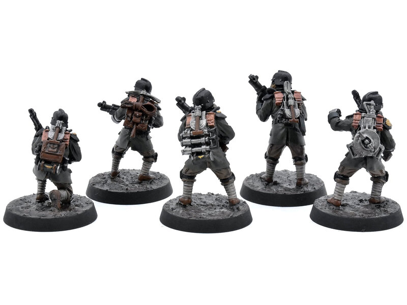 Games Workshop ASTRA MILITARUM 5 Krieg Infantry #1 WELL PAINTED Warhammer 40K