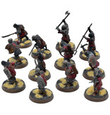 Games Workshop LOTR 12 Mordor Orcs #2 WELL PAINTED Middle Earth Strategy Battle Game
