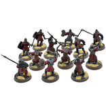 Games Workshop LOTR 12 Mordor Orcs #2 WELL PAINTED Middle Earth Strategy Battle Game