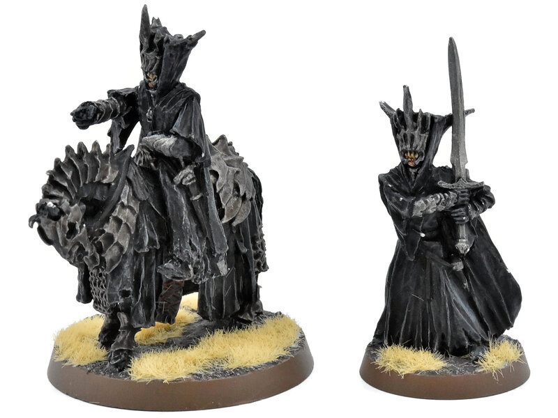 Games Workshop LOTR Mouth Of Sauron Foot & Mounted #1 WELL PAINTED METAL Middle Earth