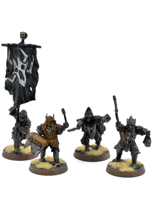 LOTR Morannon Orc Commanders #1 WELL PAINTED FINECAST