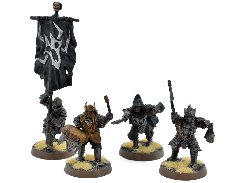 Games Workshop LOTR Morannon Orc Commanders #1 WELL PAINTED FINECAST