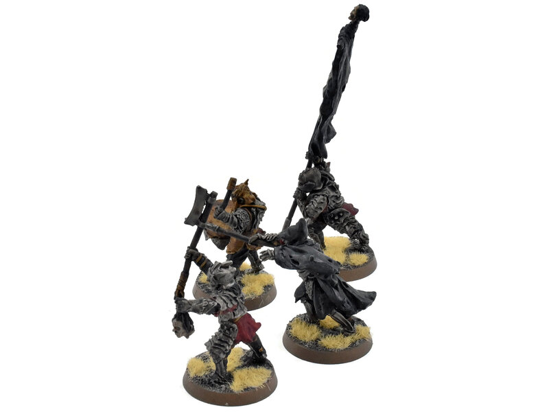 Games Workshop LOTR Morannon Orc Commanders #1 WELL PAINTED FINECAST