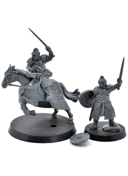 LOTR Theoden On Foot & Mounted #1 Middle Earth Strategy Battle Game
