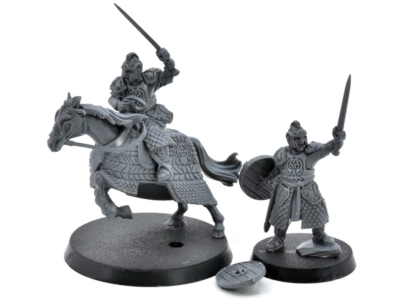 Games Workshop LOTR Theoden On Foot & Mounted #1 Middle Earth Strategy Battle Game
