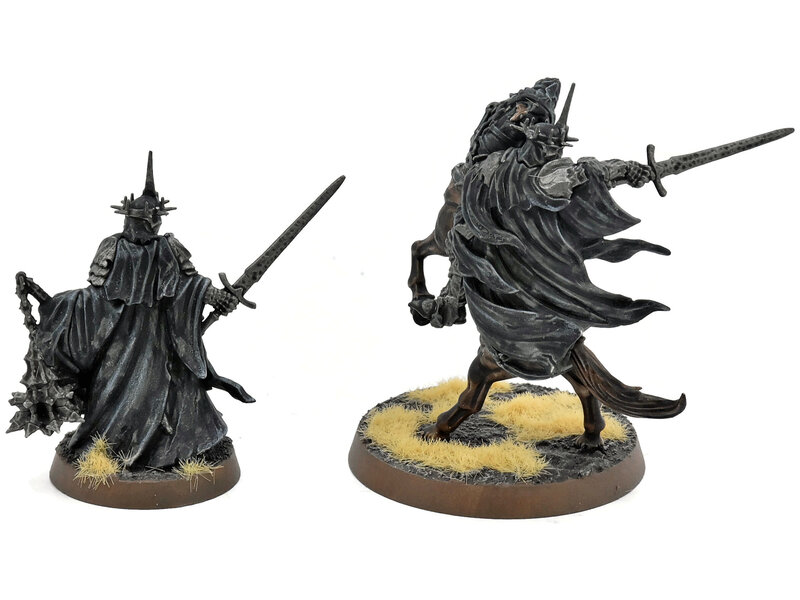 Games Workshop LOTR Witch King Of Angmar Foot & Mounted #1 WELL PAINTED Middle Earth