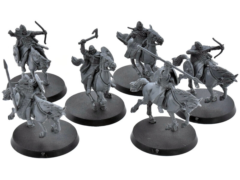 Games Workshop LOTR 6 Riders #1 Middle Earth Strategy Battle Game